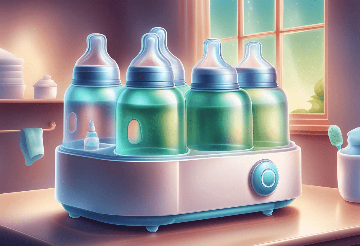 The Ultimate Solution for Clean Baby Bottles: Baby Bottle Washer with Drying Rack - SmartPursue™