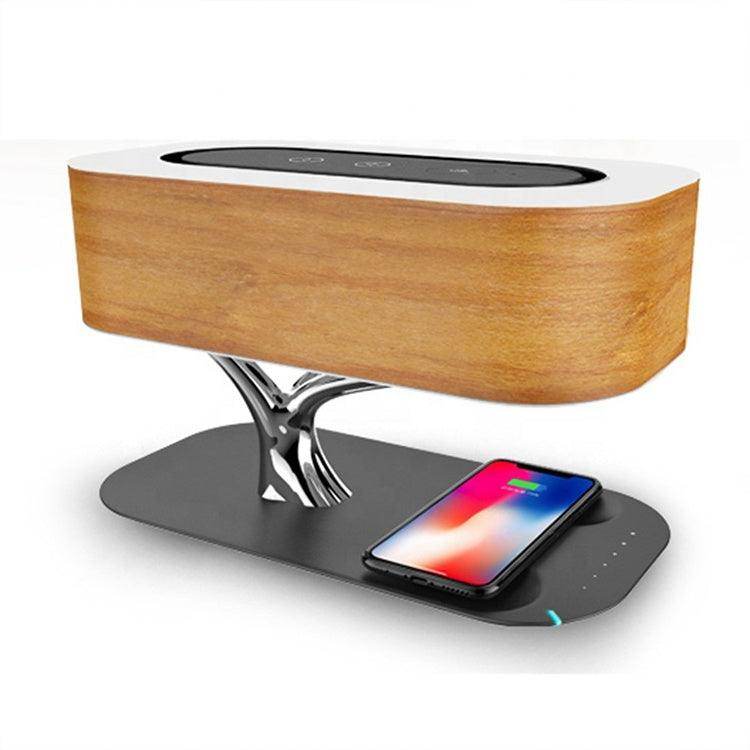 Smart desk lamp with wireless charging LED Night Light Bedside Desk Lamp With BT Music Speaker - SmartPursue™