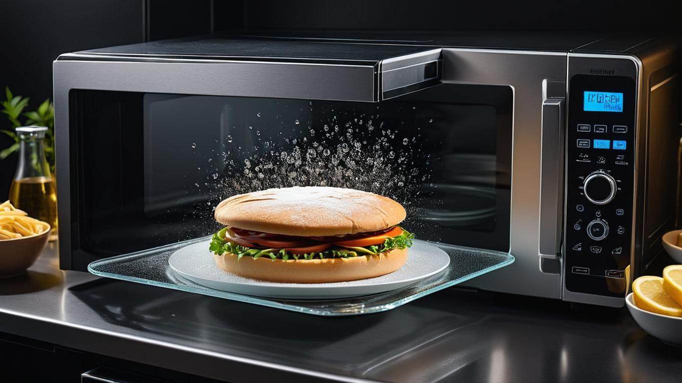 Elevate Your Cooking Game with the Microwave Food Cover Glass with Water Injection - SmartPursue™