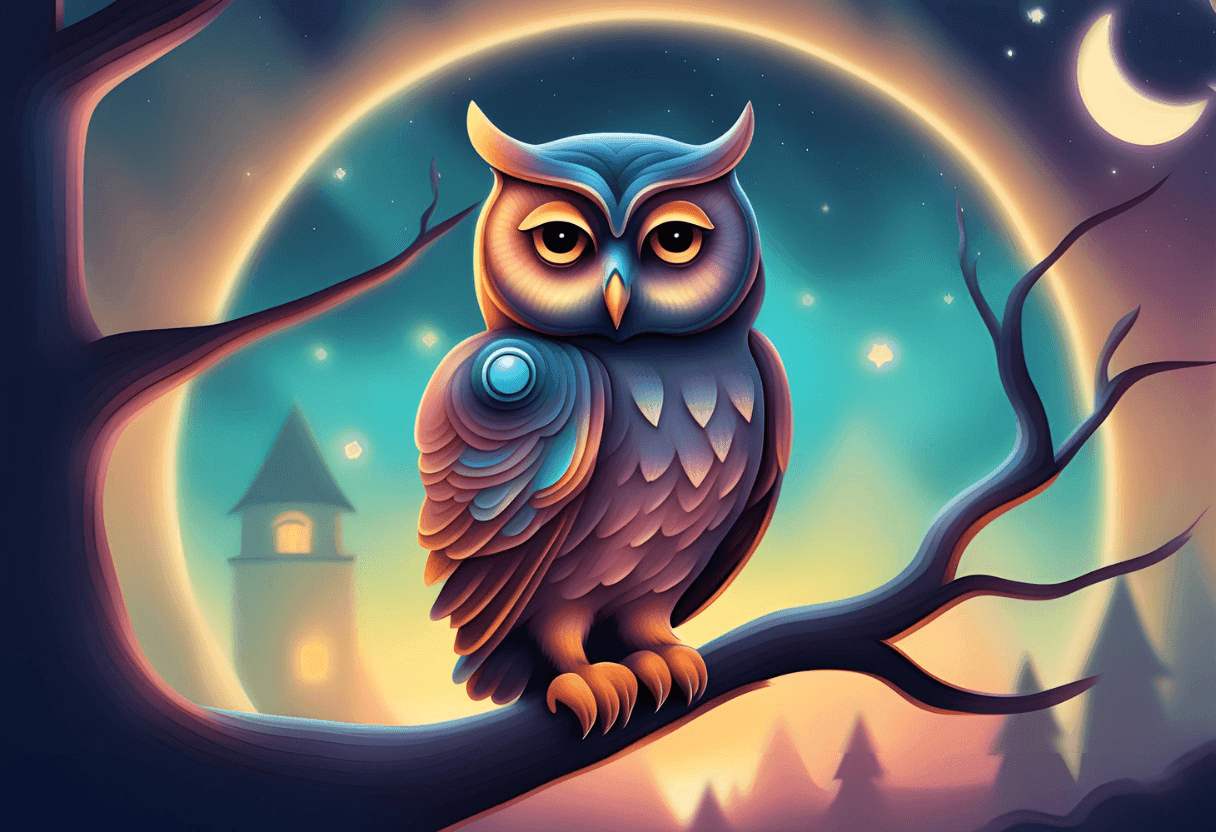 Enhance Your Home Decor with the Creative Owl Night Wall Magnetic Keychain Holder - SmartPursue™