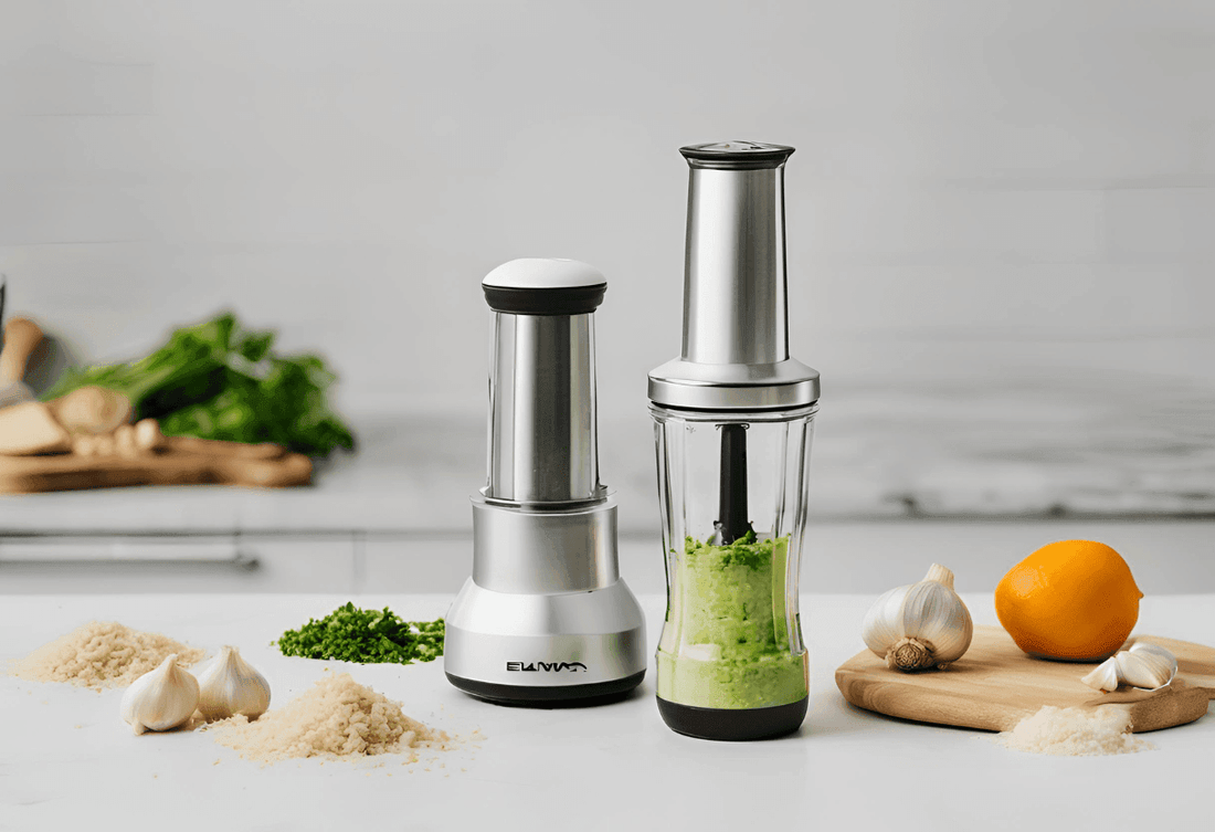 Elevate Your Culinary Skills with the 4 In 1 Slicer Garlic Masher Mini Chopper Blender - SmartPursue™