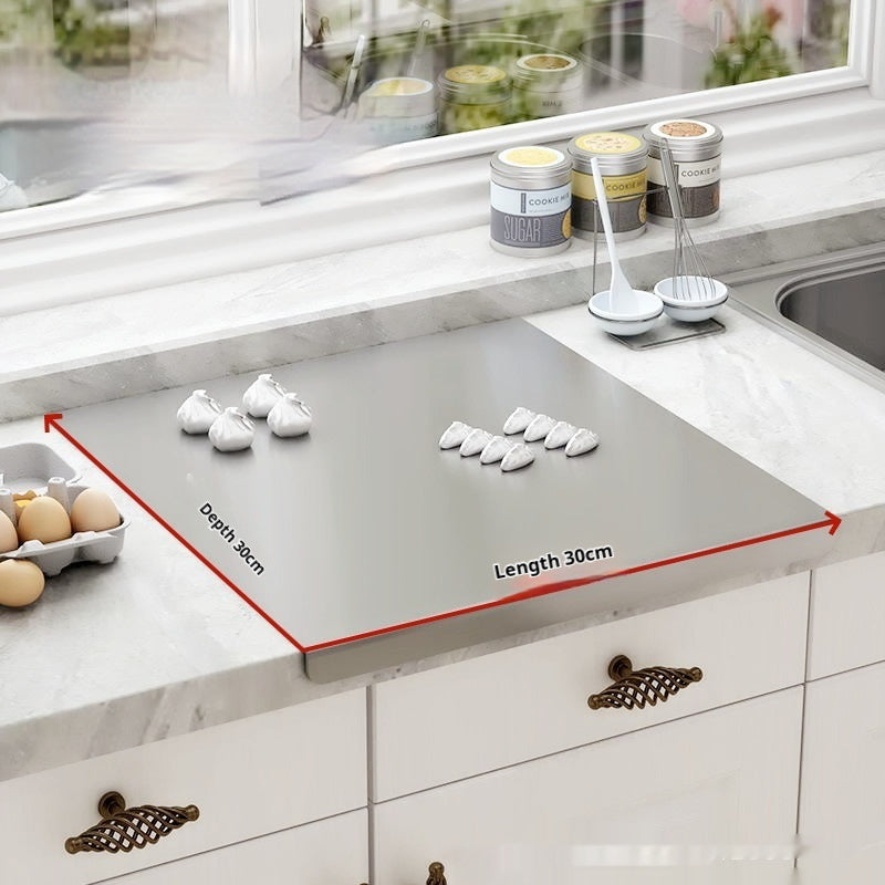 Foldable Stainless Steel Cutting Board – Multiple Sizes, Fold One or Both Sides