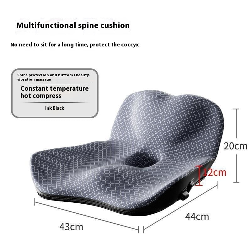 Hot Cushion Backrest Integrated Cushion Office Long Sitting Artifact CJ