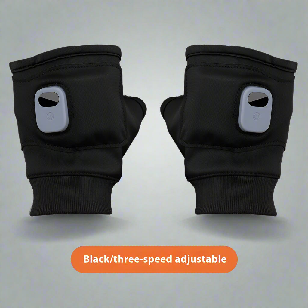 Comfort Warm Gloves Electric Winter Heating USB Rechargeable Smart Warm Winter Gloves For Skiing Cold Weather Driving Hiking Travel & Portable Gadgets