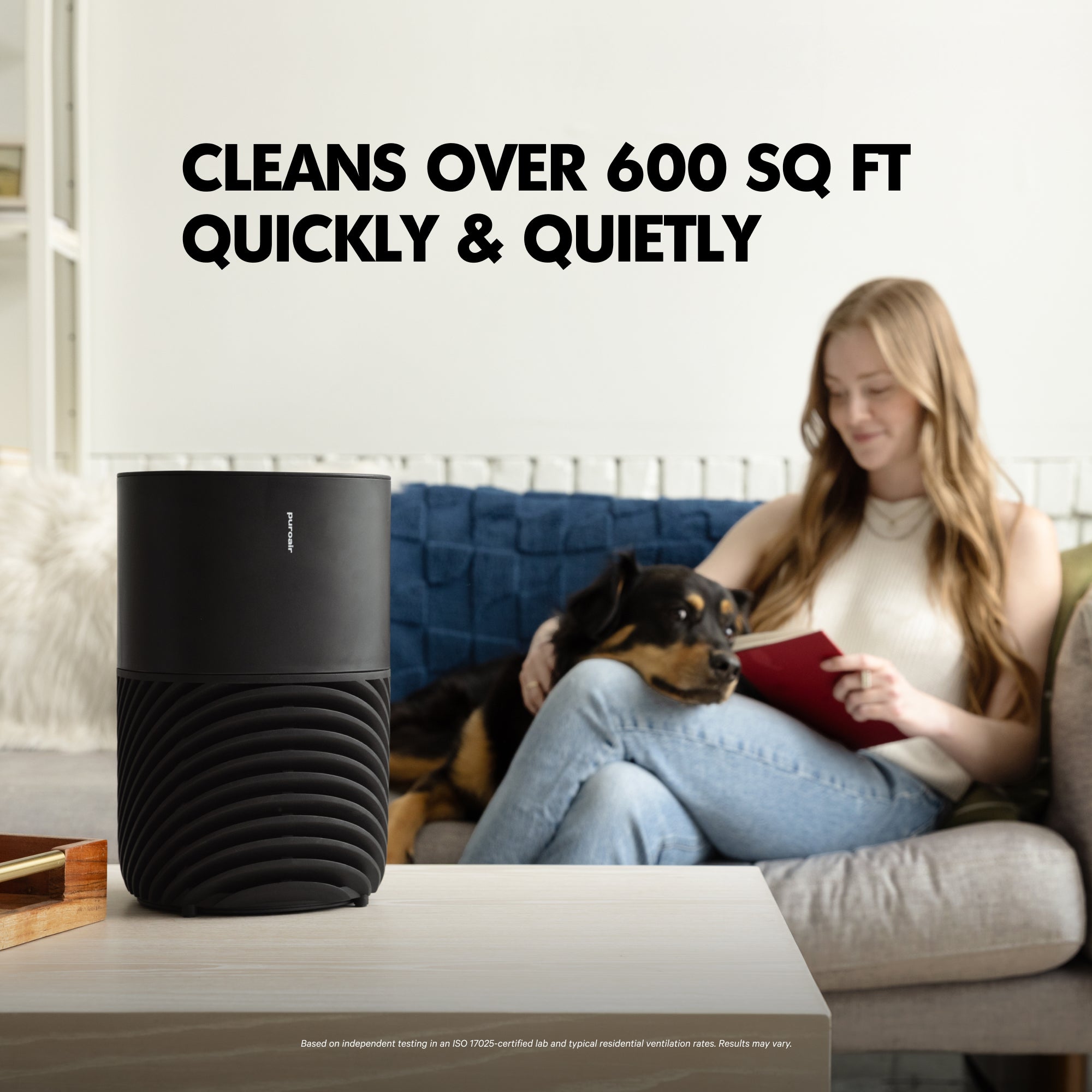 PuroAir 130i Smart HEPA Air Purifier – Smart Home Air Cleaner with HEPA Filter