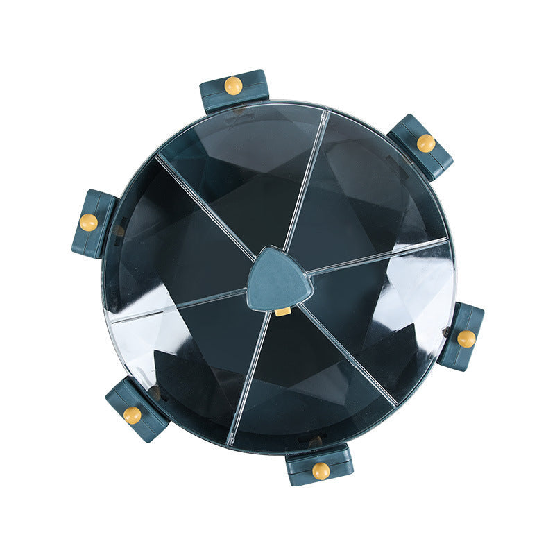 🍚 Wall‑Mounted Grain & Cereal Dispenser – Rotating Dry Food Storage for Kitchen Smart Kitchen & Home