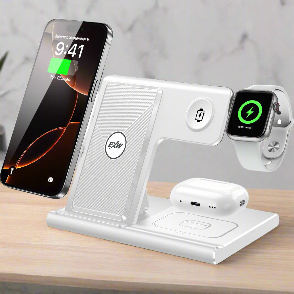 Wireless Charging Sation For Multiple Devices 15W Fast Charging Stand - SmartPursue™