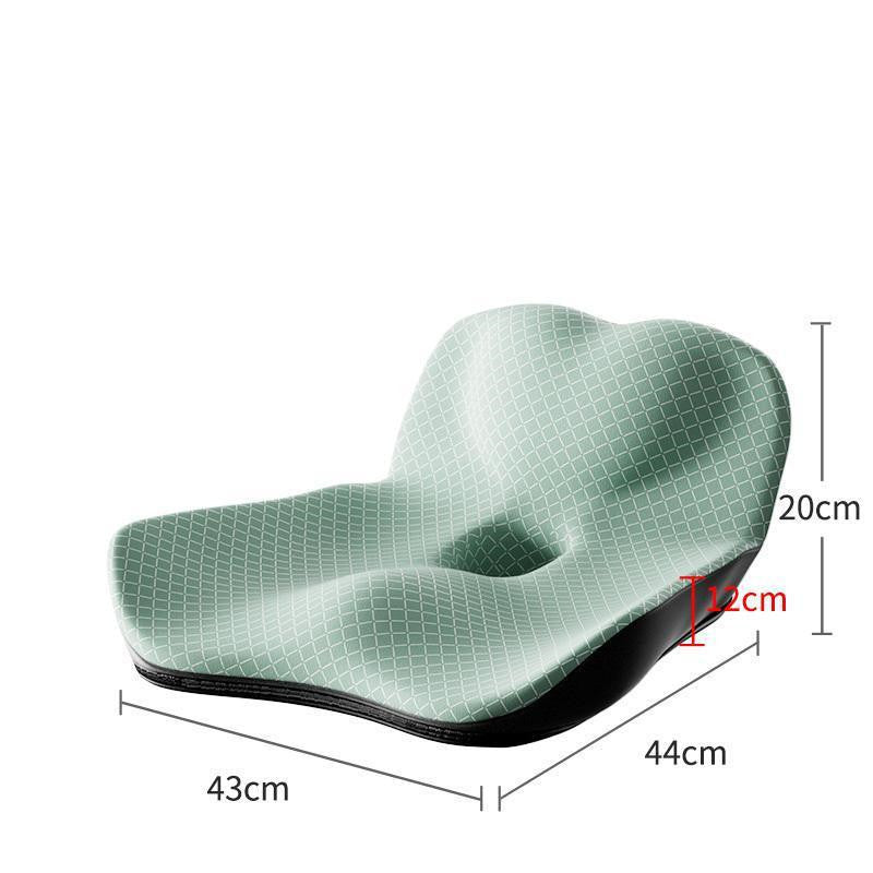 Hot Cushion Backrest Integrated Cushion Office Long Sitting Artifact CJ