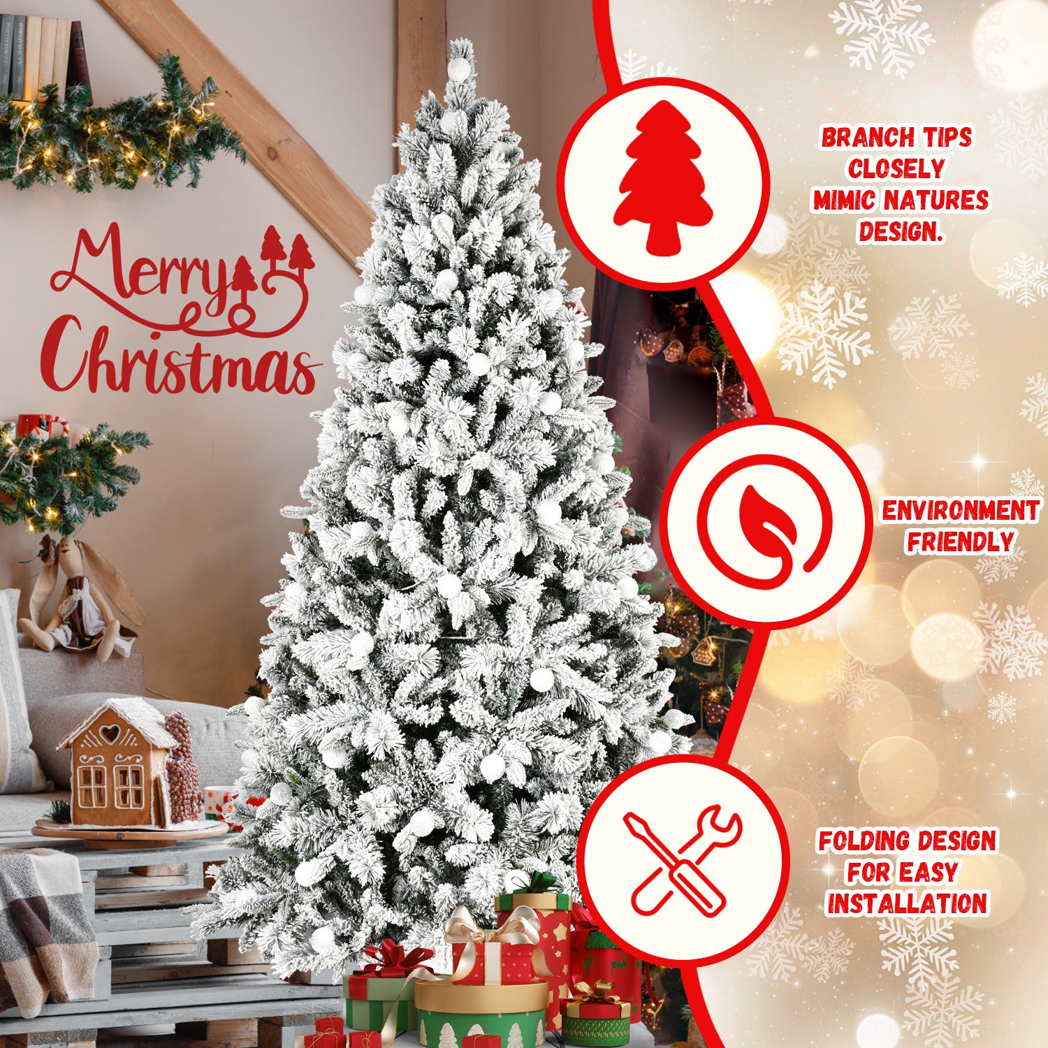 PVC Christmas Tree, Christmas Decorations CJ US