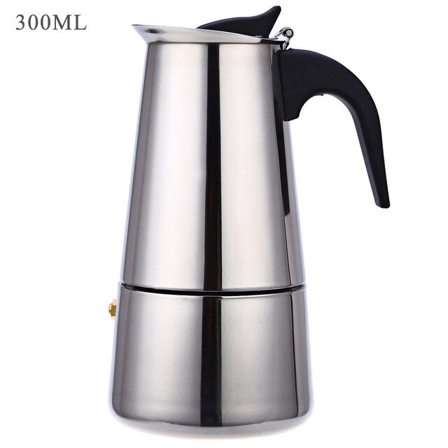 Stainless Steel Moka Coffee Pot – Moka Espresso & Latte Percolator - SmartPursue™