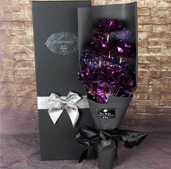 24K Golden Foil Rose Bundle - SmartPursue™