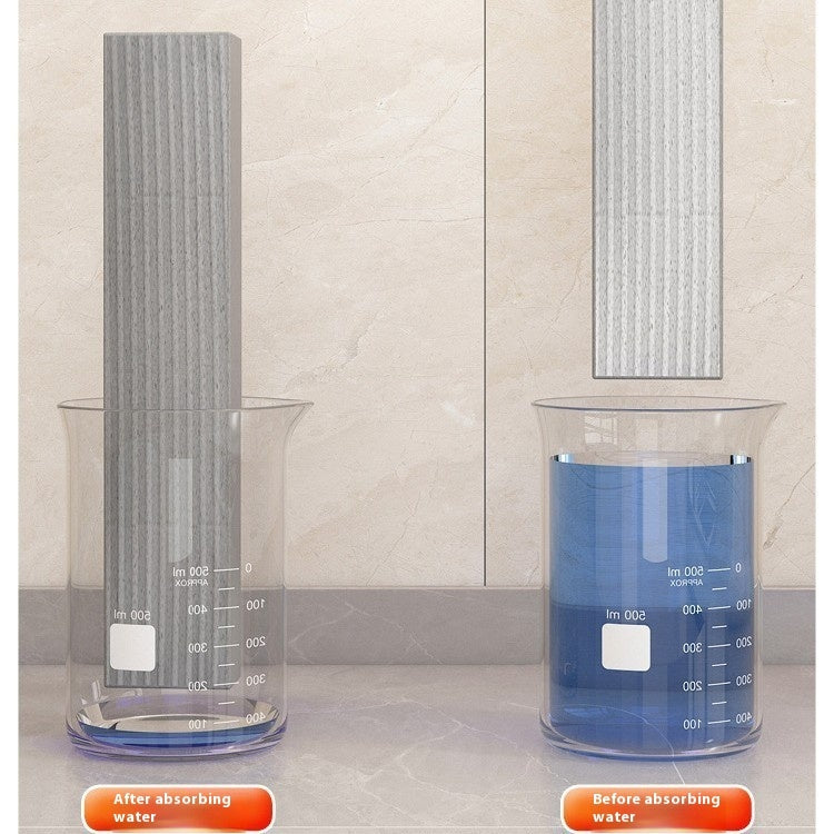 Mini trapeador de escritorio plegable de mano: herramienta de limpieza con esponja portátil