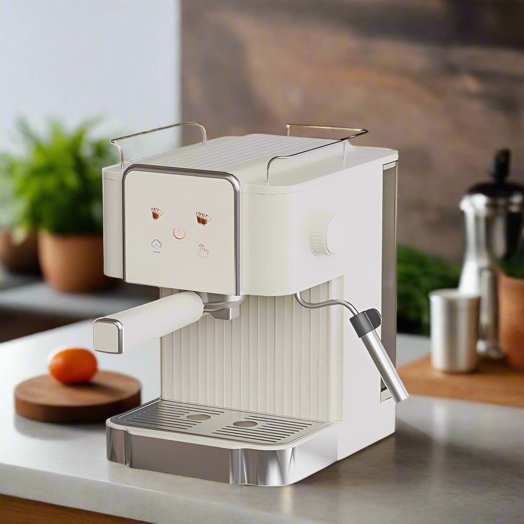 ☕ Italian Coffee Machine – High-Pressure Espresso Maker for Home Barista Brewing Smart Kitchen & Home