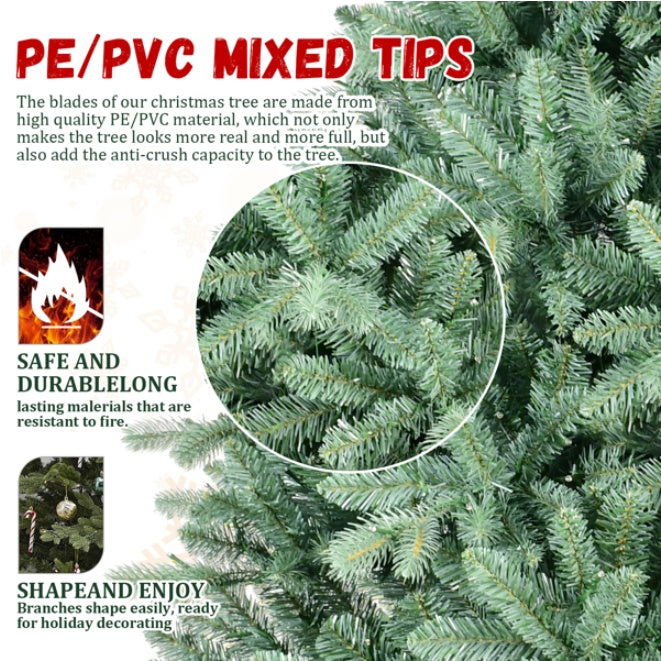 Artificial 5ft Blue Green Tint Christmas Tree CJ US