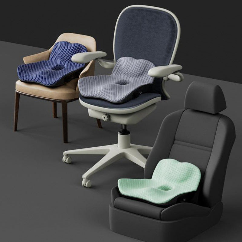Hot Cushion Backrest Integrated Cushion Office Long Sitting Artifact CJ