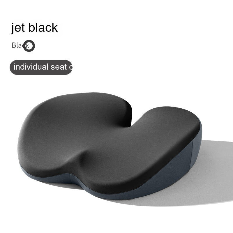 Car Heightening Cushion Backrest Lumber Pad Single Main Driving Thickened Cushion Driving Seat Short Four Seasons Universal CJ