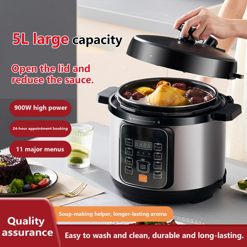 🍲 1050 W Electric Pressure Cooker – 5 L 10-in-1 Digital Multi-Cooker CJ