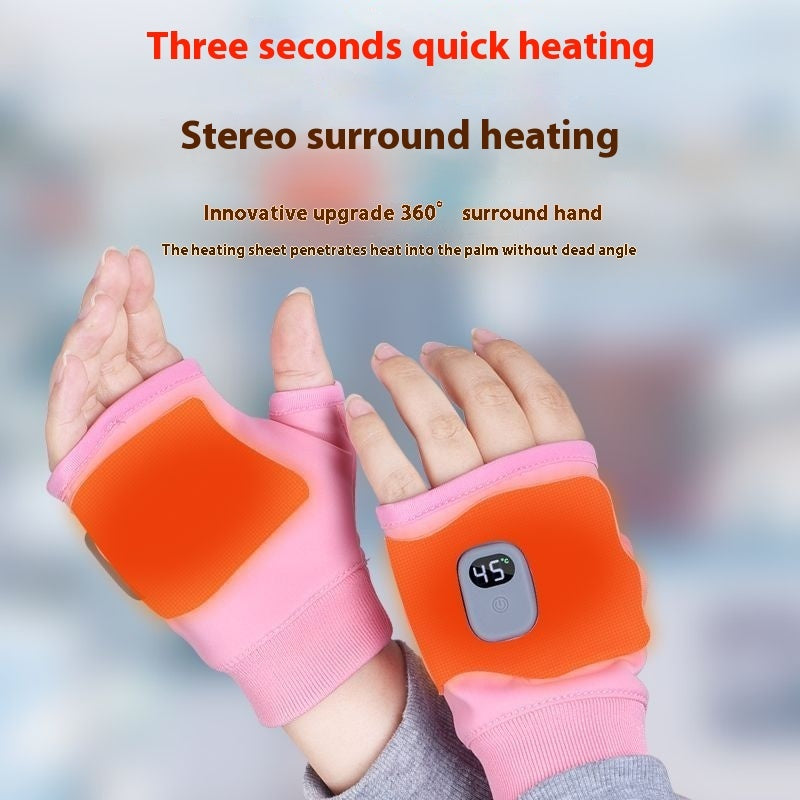 Comfort Warm Gloves Electric Winter Heating USB Rechargeable Smart Warm Winter Gloves For Skiing Cold Weather Driving Hiking Travel & Portable Gadgets