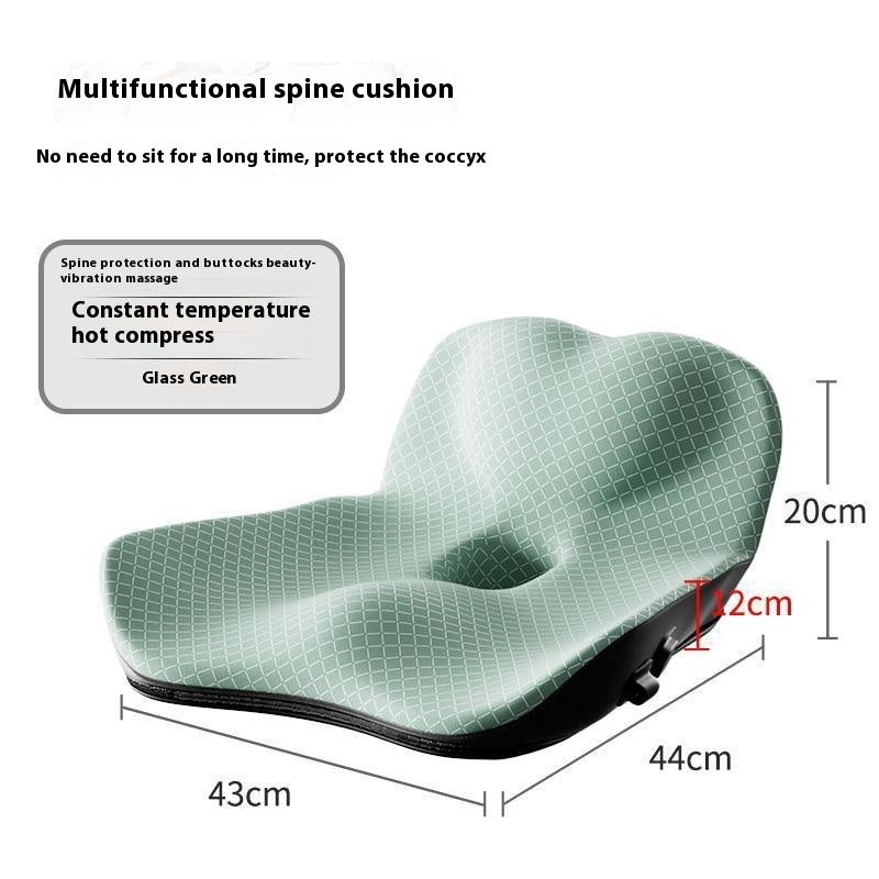 Hot Cushion Backrest Integrated Cushion Office Long Sitting Artifact CJ