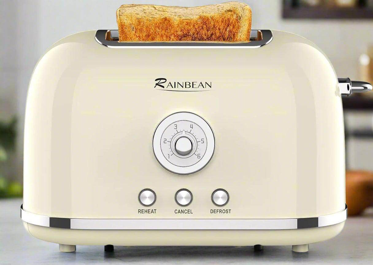 Retro 2-Slice Stainless Steel Toaster - SmartPursue™