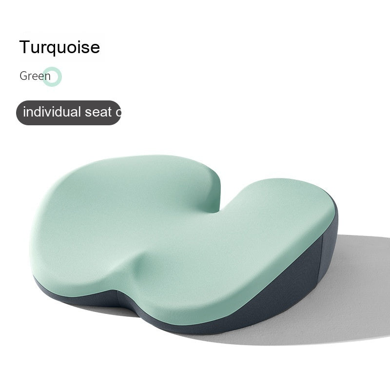 Car Heightening Cushion Backrest Lumber Pad Single Main Driving Thickened Cushion Driving Seat Short Four Seasons Universal CJ