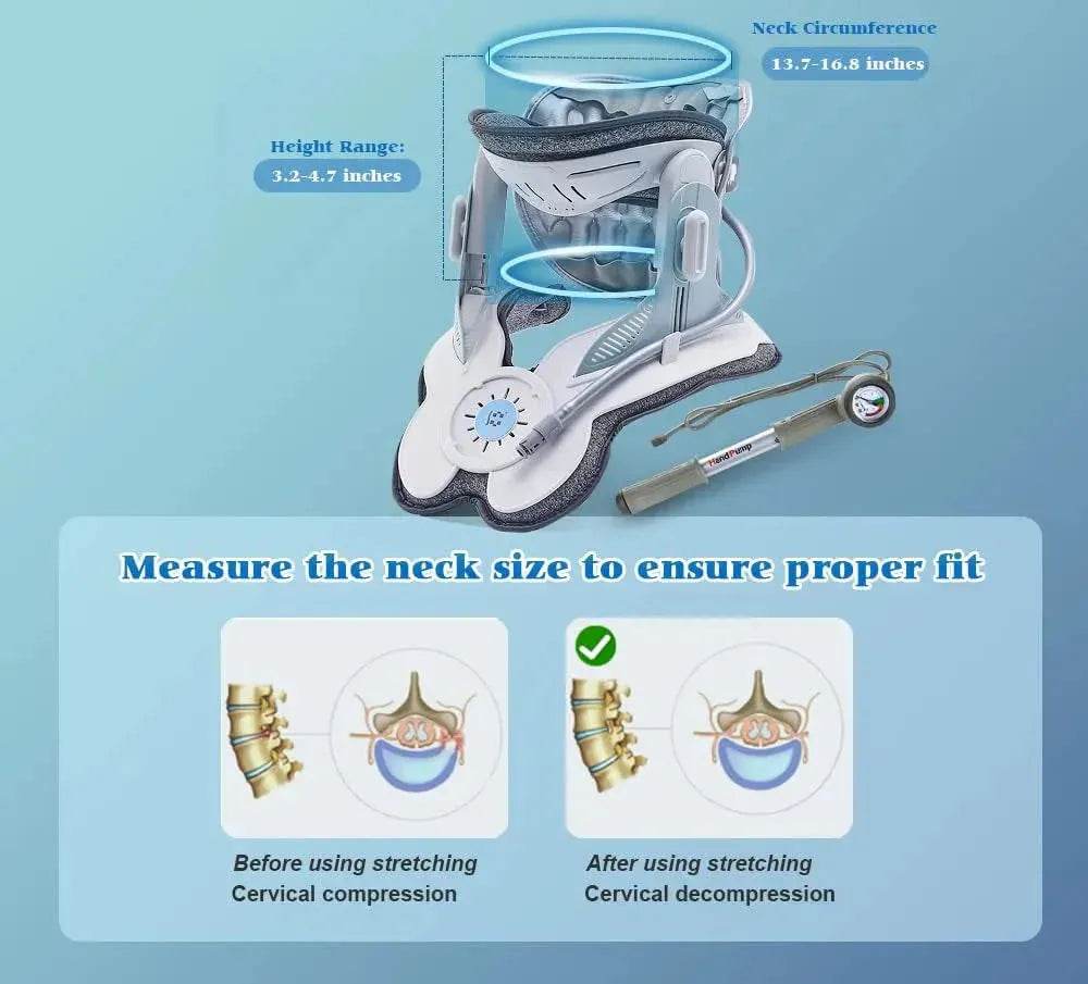 Cervical Traction Neck Brace Neck Traction Device - SmartPursue™