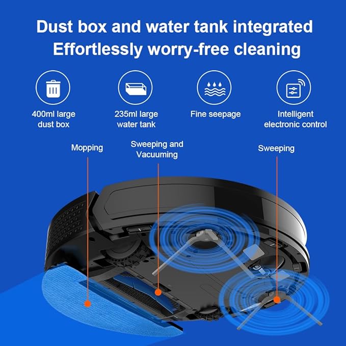 Smart Robot Vacuum Cleaner with Laser Navigation - SmartPursue™