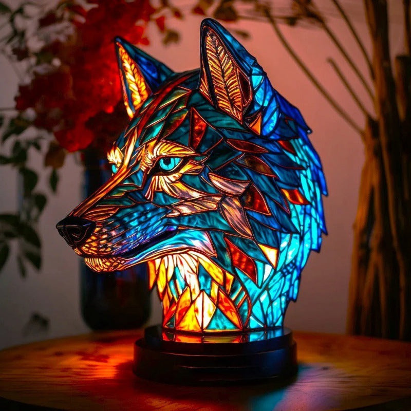 3D Colored Animal Light Desk Lamp Animal Series Decorative Night Light Animal Elephant Owl Cat Vintage Table Lamp Home Decoration CJ