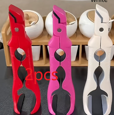 3-in-1 Anti-Scald Bowl Clip – Plate Gripper, Jar Opener & Heat-Resistant Kitchen Tool