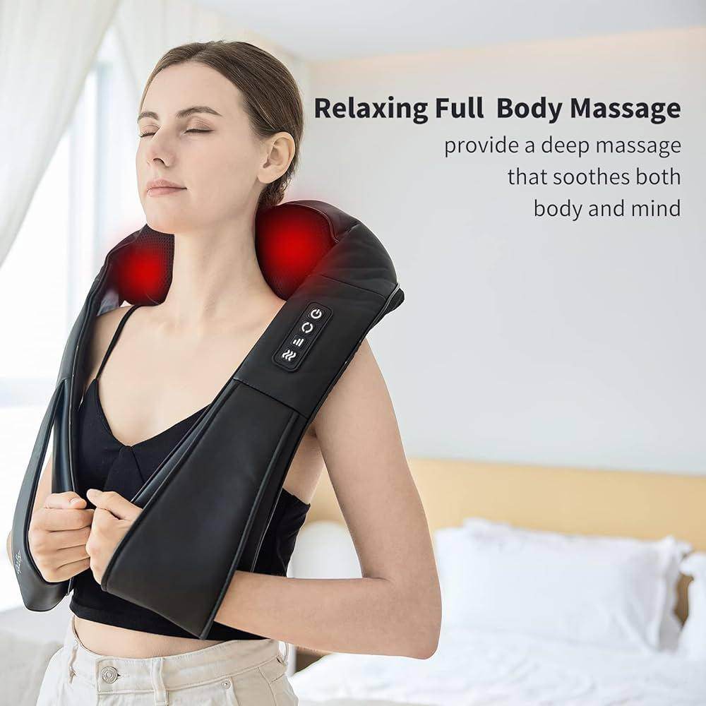 Heated Shiatsu Back and Neck Massager - SmartPursue™