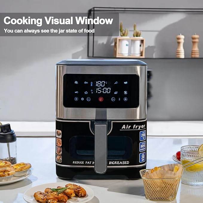 Large Capacity Air Fryer Visual Window Household - SmartPursue™