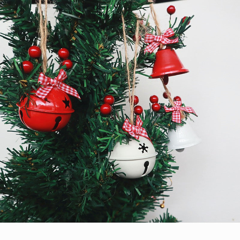 Jingling Bell Pendant Hemp Rope Chinese Hawthorn Decorative Pendant CJ