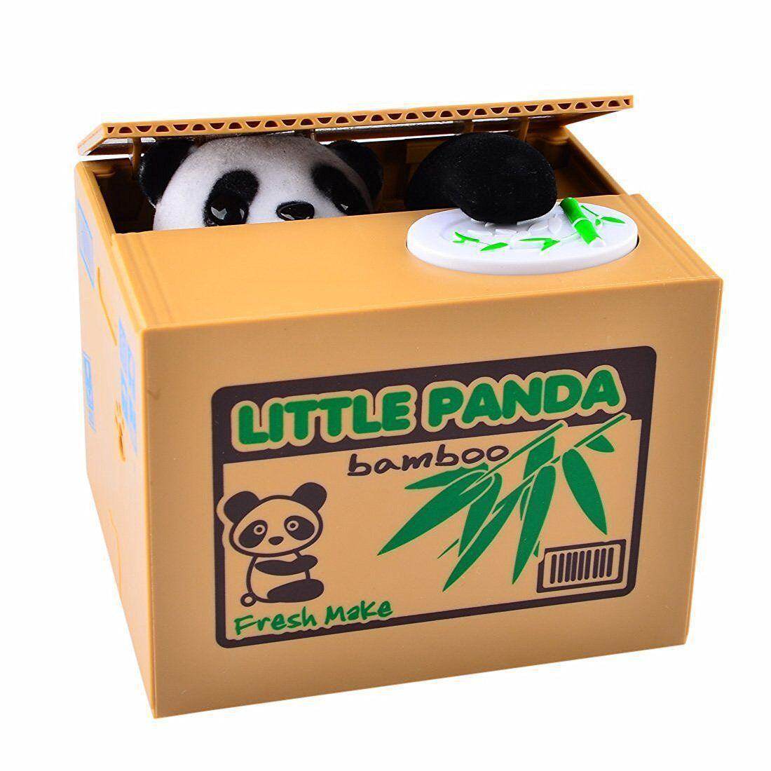 Vintage Little Panda Bamboo Kid Coin Bank toy - SmartPursue™