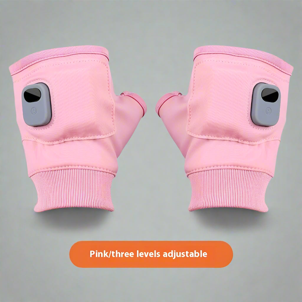 Comfort Warm Gloves Electric Winter Heating USB Rechargeable Smart Warm Winter Gloves For Skiing Cold Weather Driving Hiking Travel & Portable Gadgets