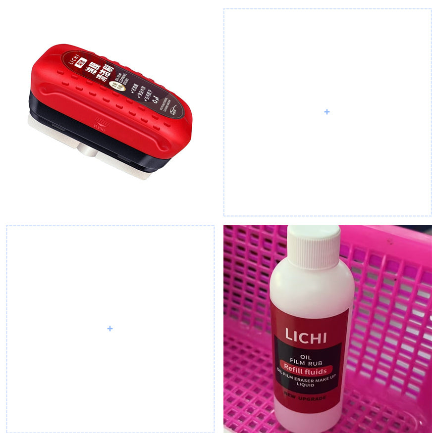 Automotive Oil Film Cleaning Brush Windshield Car Glass Sponge Cleaner Universal Removes Dirt Glass Cleaning Wipe Board Tool CJ