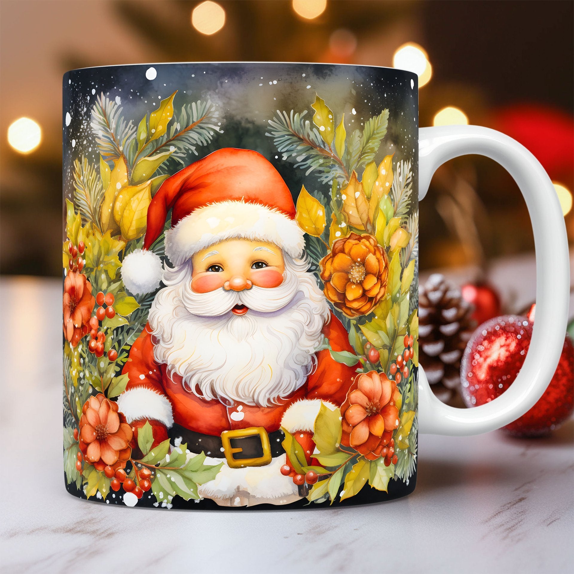 Creative 3D Christmas Ceramic Mug Unique Space Design Snowman Santa Coffee Cup Tea Milk Mug Christmas Gifts For Kids Adults Kitchen Gadgets CJ