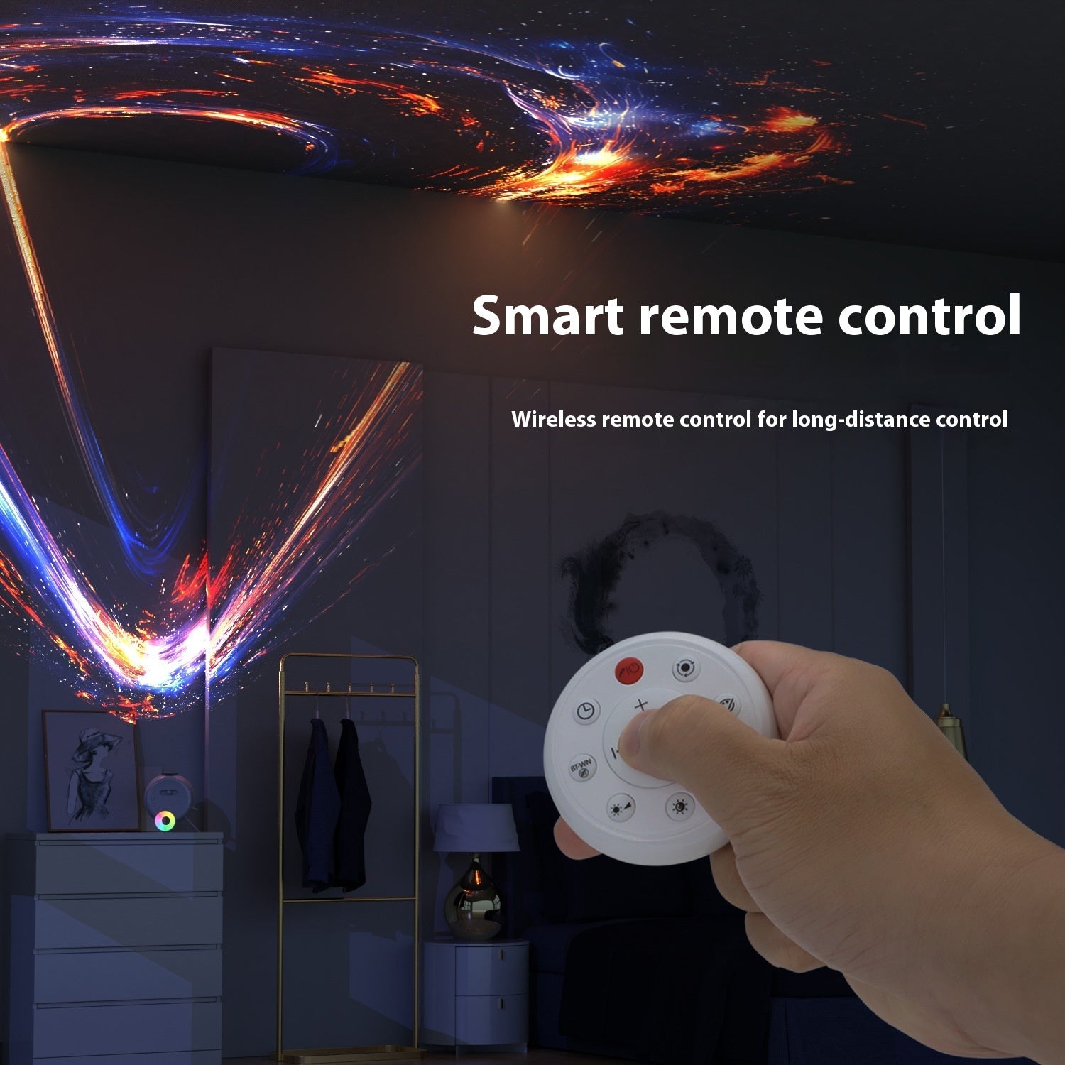 Star Light Projector Bedroom Focusing Atmosphere Projection Lamp CJ