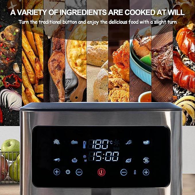 Large Capacity Air Fryer Visual Window Household - SmartPursue™