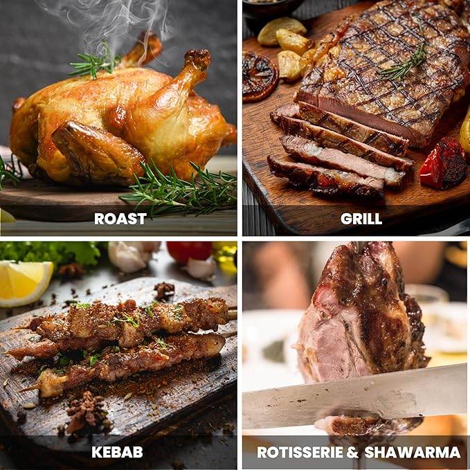 Countertop Vertical Rotisserie Oven - SmartPursue™