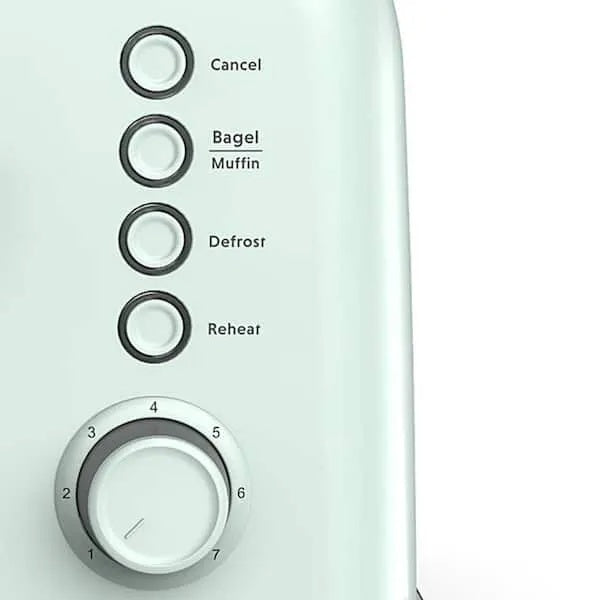 Retro 4-Slice Stainless Steel Toaster - SmartPursue™