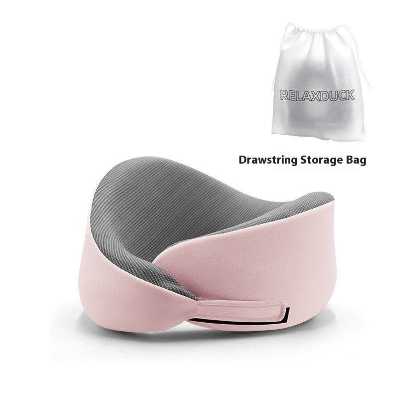 🌟 Adjustable Memory Foam U‑Shaped Travel Neck Pillow - SmartPursue™