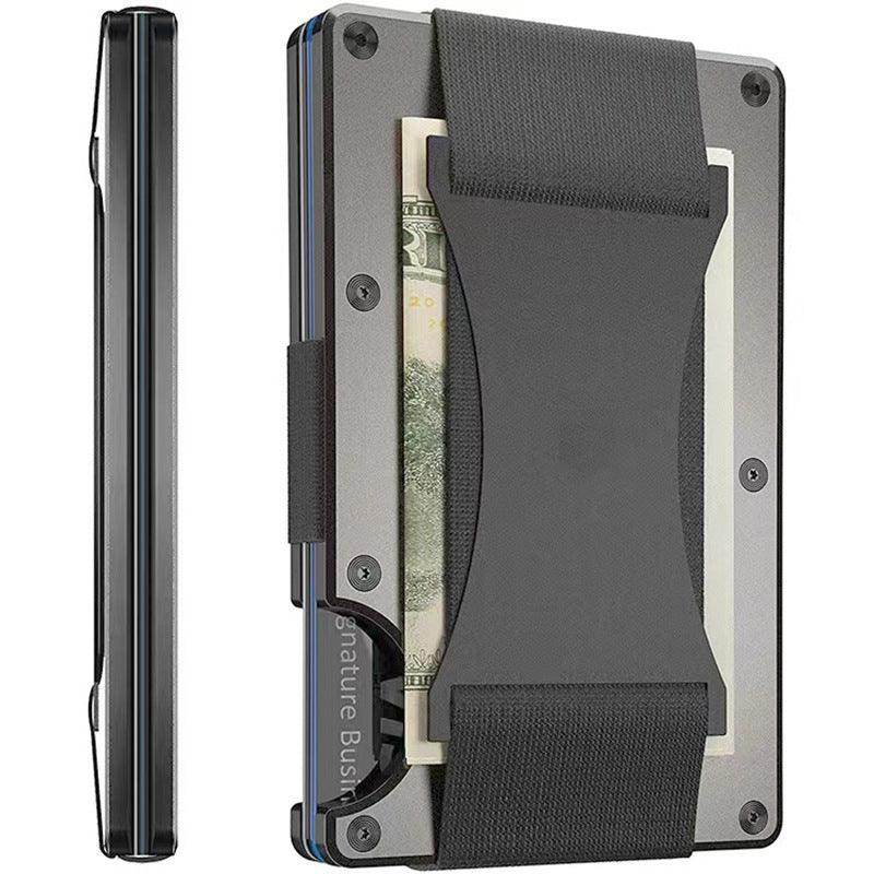Carbon Fiber Wallet - RFID Blocking Metal Card Holder - SmartPursue™