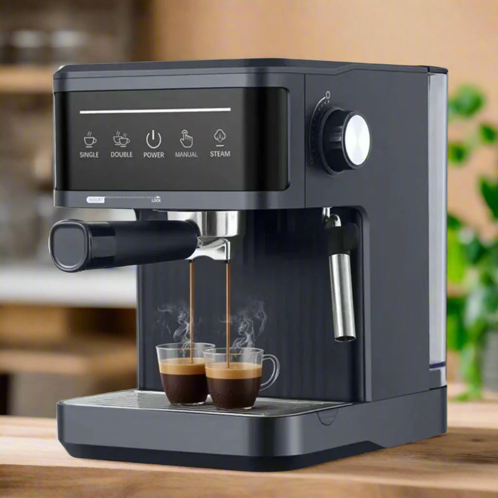 Household Small Semi-automatic Italian Coffee Machine Smart Kitchen & Home