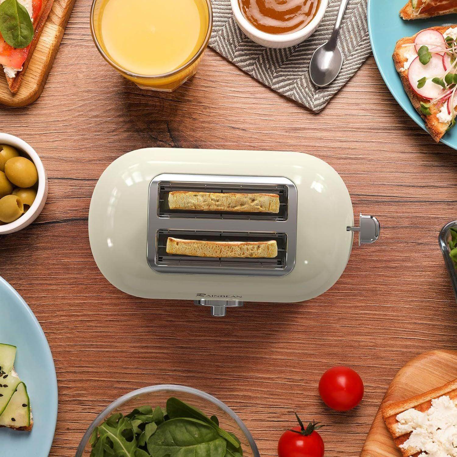Retro 2-Slice Stainless Steel Toaster - SmartPursue™