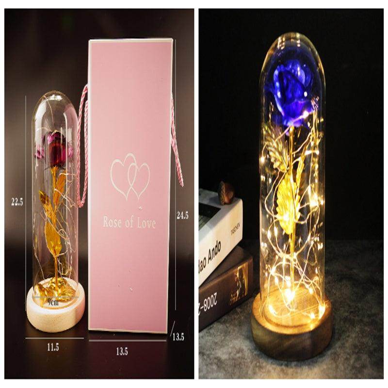 Bouquet Glass Cover Rose | Valentines Gifts for Girlfriend - SmartPursue™