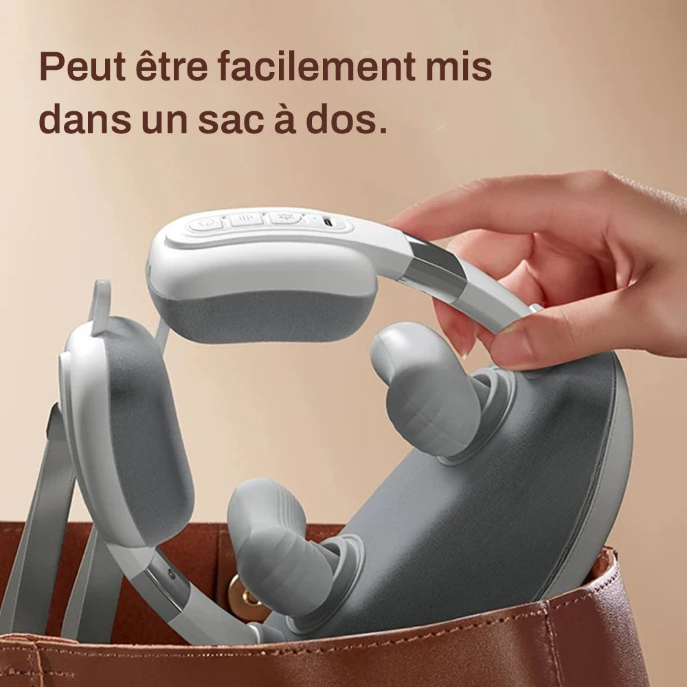 Simulated Human Finger Massage Multifunctional Massager, Multi-Level Adjustable, Fully Wrapped Shoulder and Neck Massage Shawl, Constant Temperature Heating + Three-Dimensional Kneading, Directly Targets Muscle Strain SmartPursue™