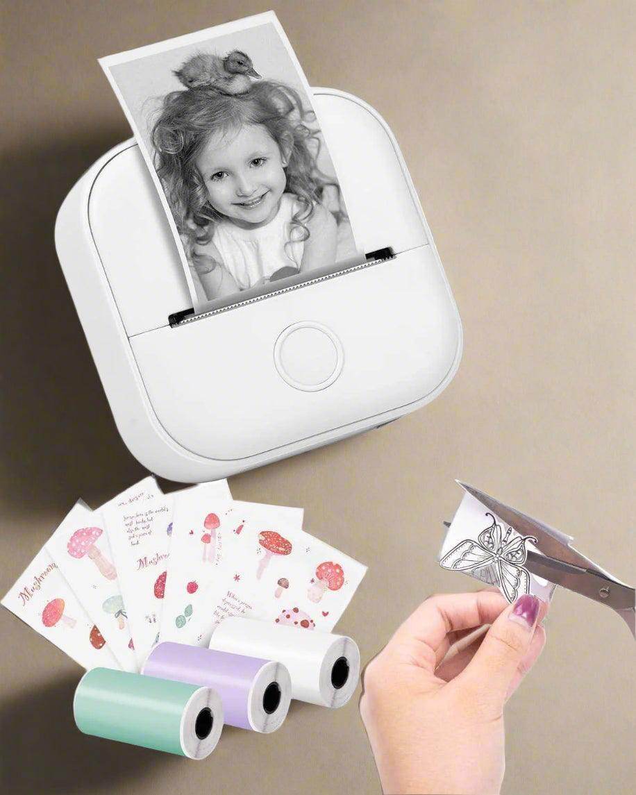 Portable inkless label printer for home use - SmartPursue™