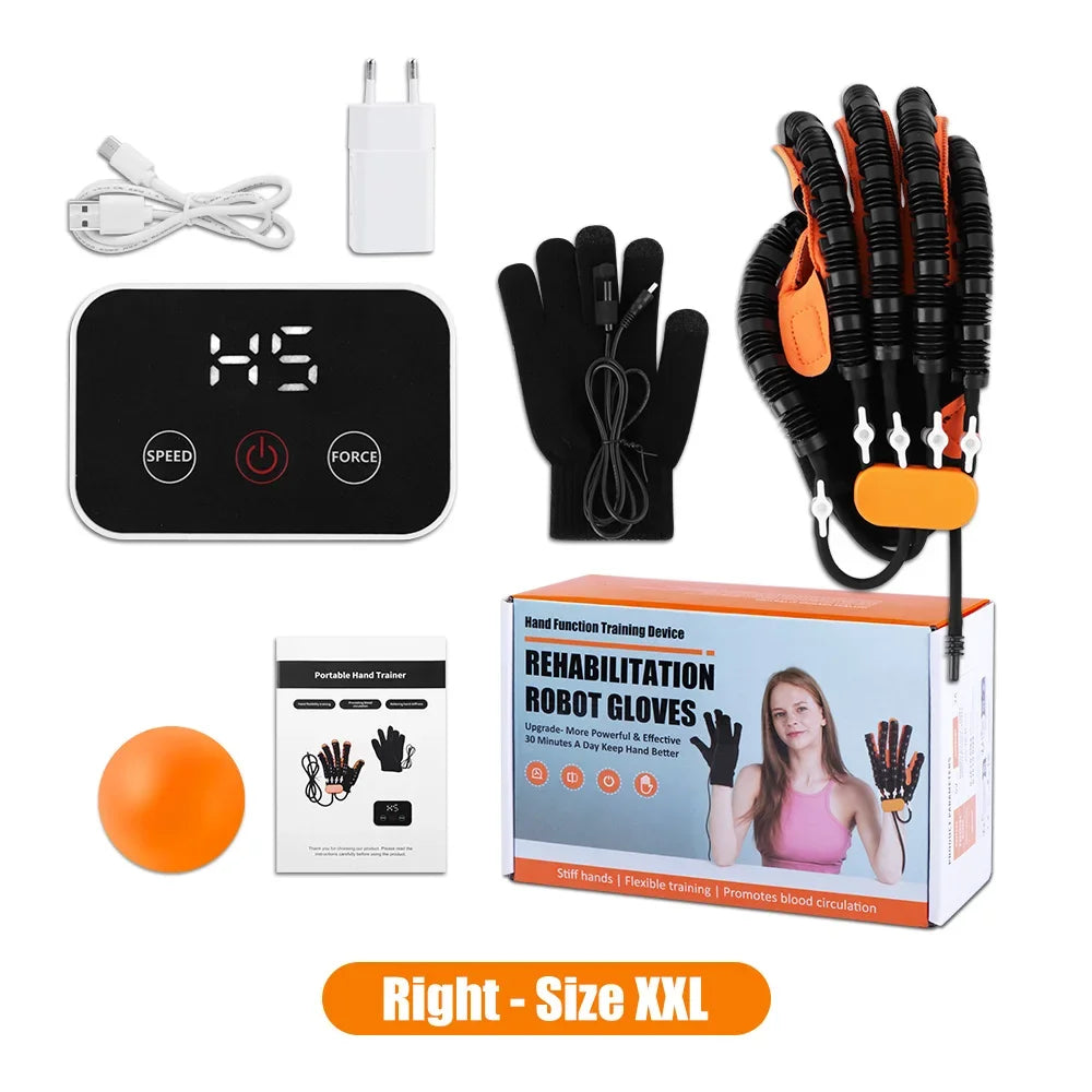 Rehabilitation Robot Glove Hand Exerciser Finger Training Gloves Stroke Hemiplegia Devices Hand Rehabilitation Trainer Rehab SmartPursue™