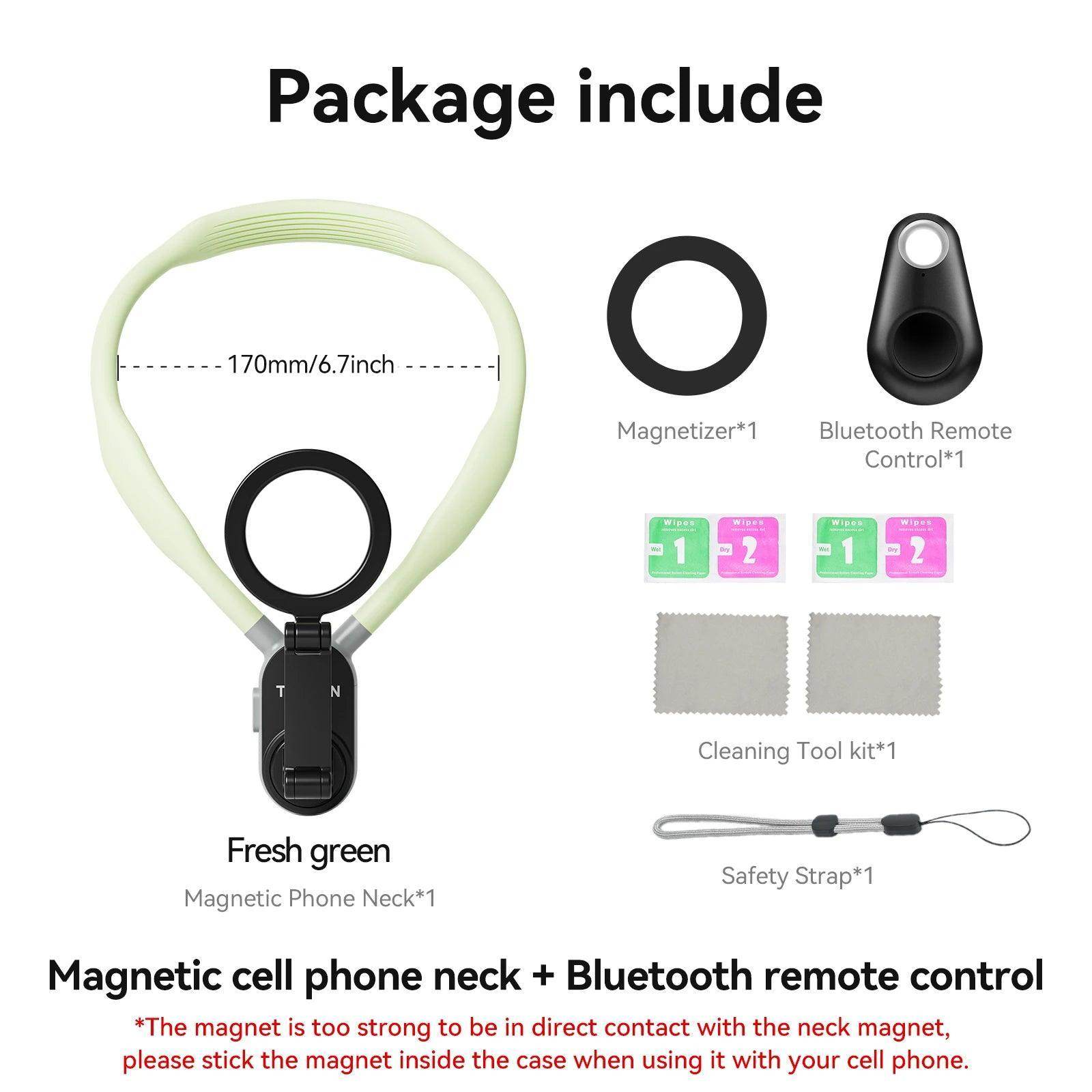 Silicone Magnetic Neck Mount for phone - SmartPursue™