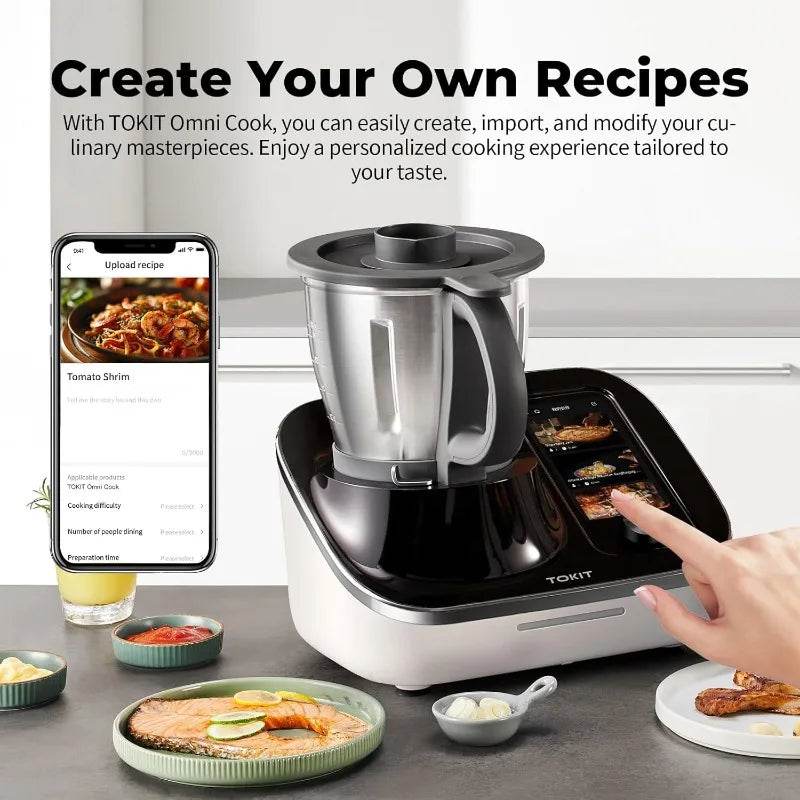 Omni Cook Chef Robot: Smart Cooking Machine - SmartPursue™